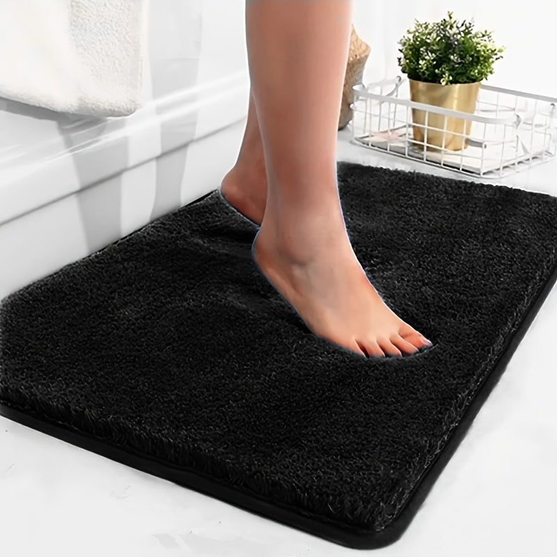 Soft Microfiber Bath Mat for Bathroom Floors