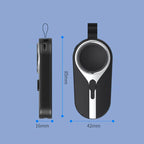 Mini Keychain Power Bank with Built In Cable