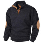 Mens V Neck Sweatshirt with Long Sleeve