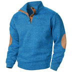 Mens V Neck Sweatshirt with Long Sleeve