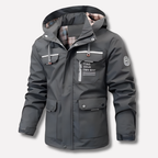Mens Waterproof Winter Hooded Jacket