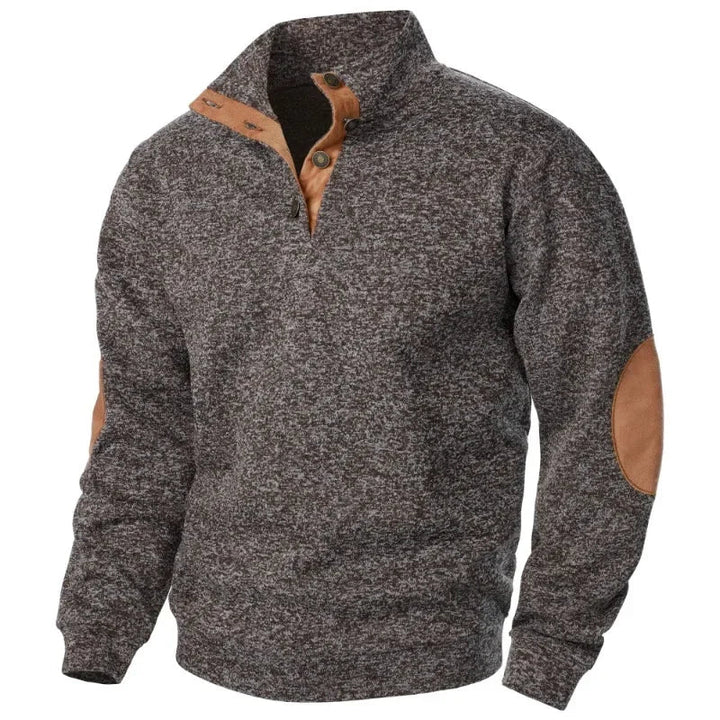 Men's V-Neck Sweatshirt for Winter