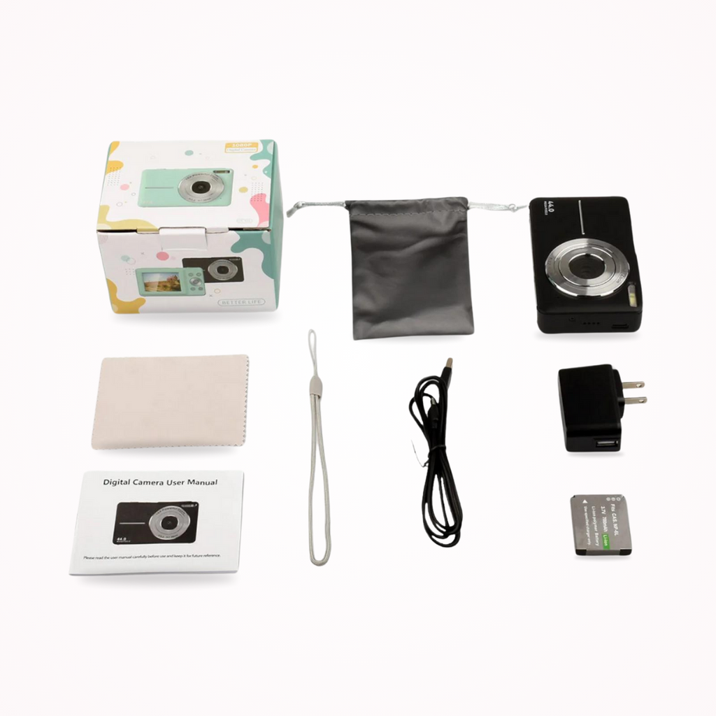 Compact Digital Camera with 44MP Zoom