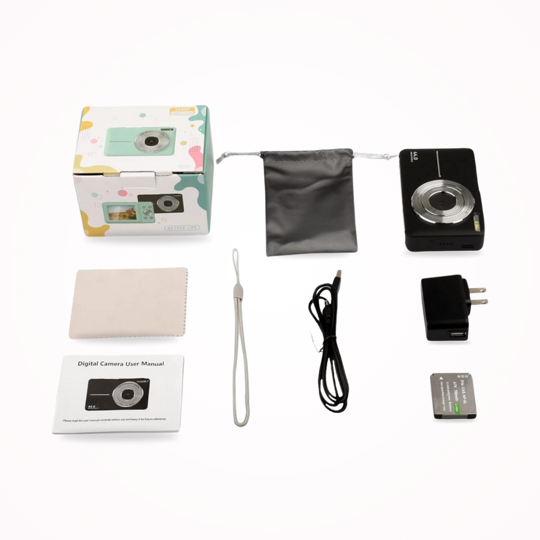 Compact Digital Camera with 44MP Zoom