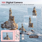 Compact Digital Camera with 44MP Zoom