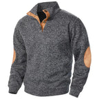 Mens V Neck Sweatshirt with Long Sleeve