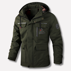 Mens Waterproof Winter Hooded Jacket