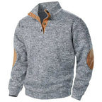 Mens V Neck Sweatshirt with Long Sleeve