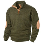 Mens V Neck Sweatshirt with Long Sleeve