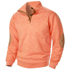 Mens V Neck Sweatshirt with Long Sleeve