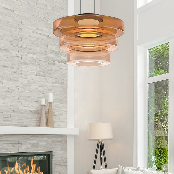 Modern Glass Pendant Ceiling Light
