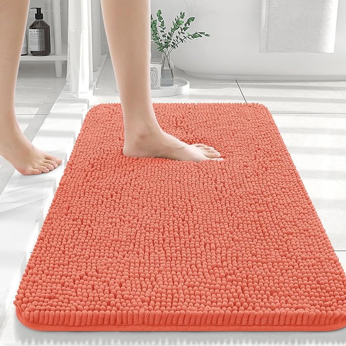 Soft Absorbent Bath Mat for Bathroom