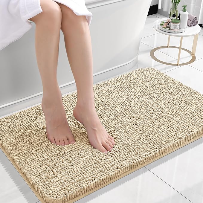 Soft Absorbent Bath Mat for Bathroom