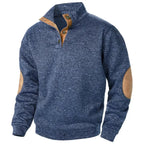 Mens V Neck Sweatshirt with Long Sleeve