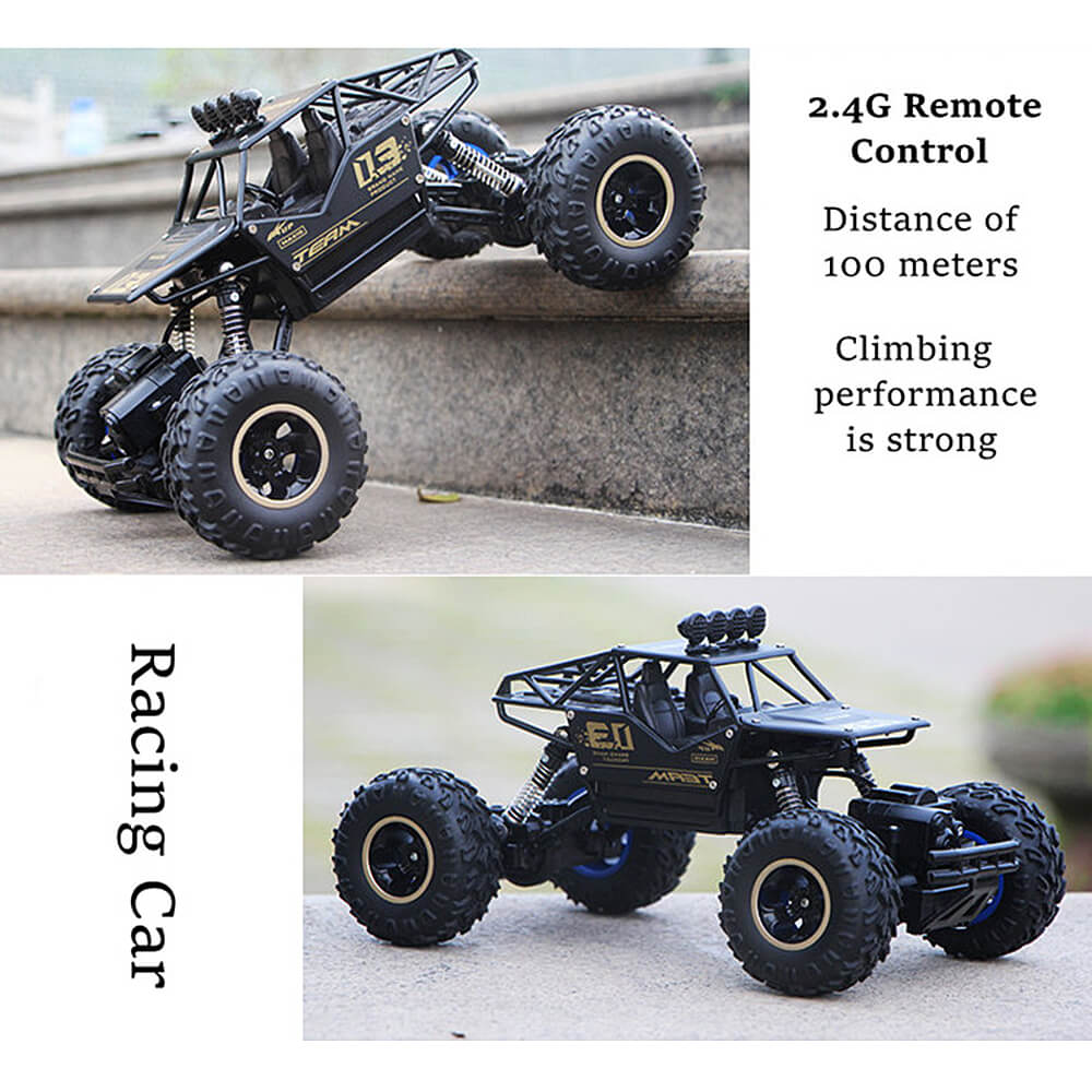 1/14 RC Rock Crawler Truck for Kids with Remote Control