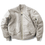Mens Classic Bomber Jacket with Zip Up