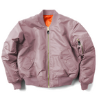 Mens Classic Bomber Jacket with Zip Up