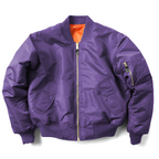 Mens Classic Bomber Jacket with Zip Up