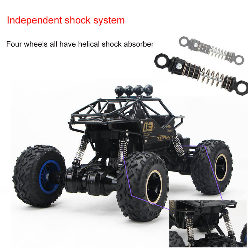 1/14 RC Rock Crawler Truck for Kids with Remote Control