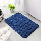 Pebble Textured Bath Mat for Bathroom Use