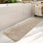 Large Pebble Bath Mat for Bathroom