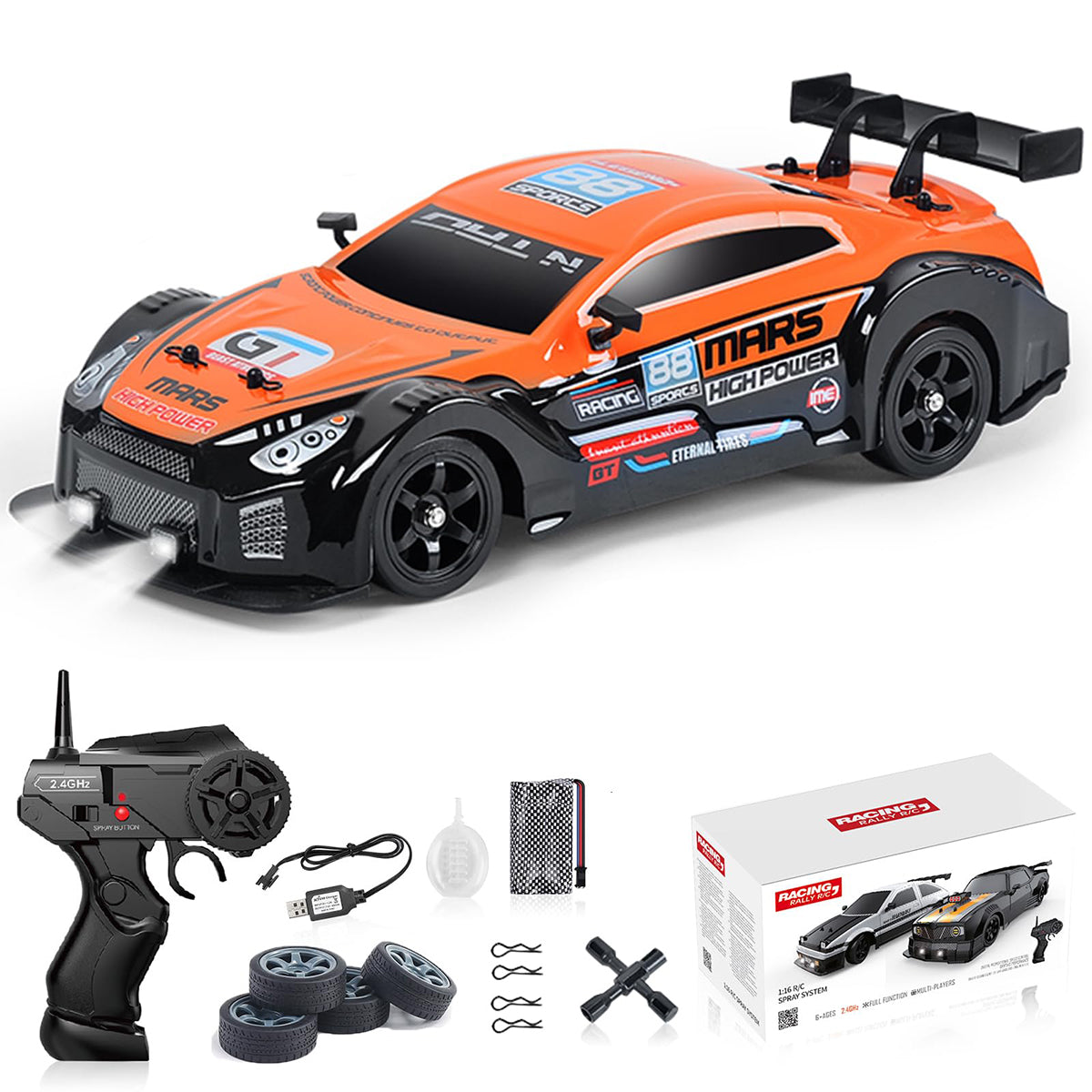 1/16 RC Drift Car with High Speed Remote Control