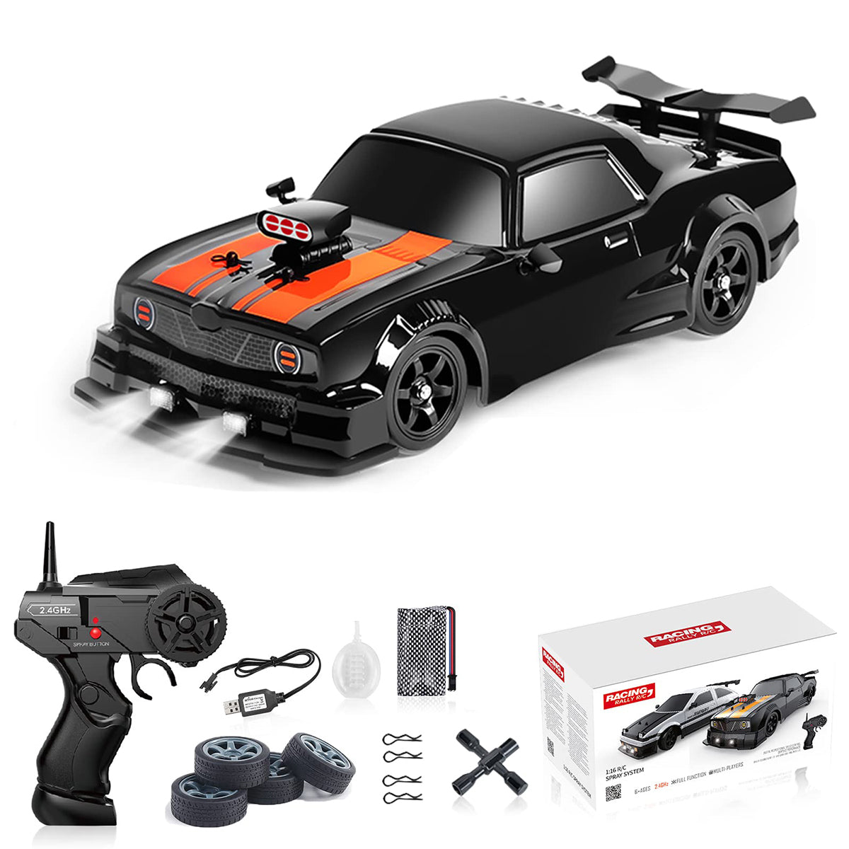 1/16 RC Drift Car with High Speed Remote Control
