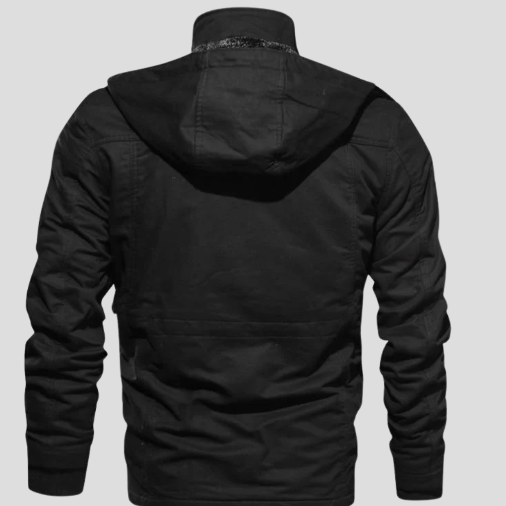 Warm Hooded Winter Jacket for Men