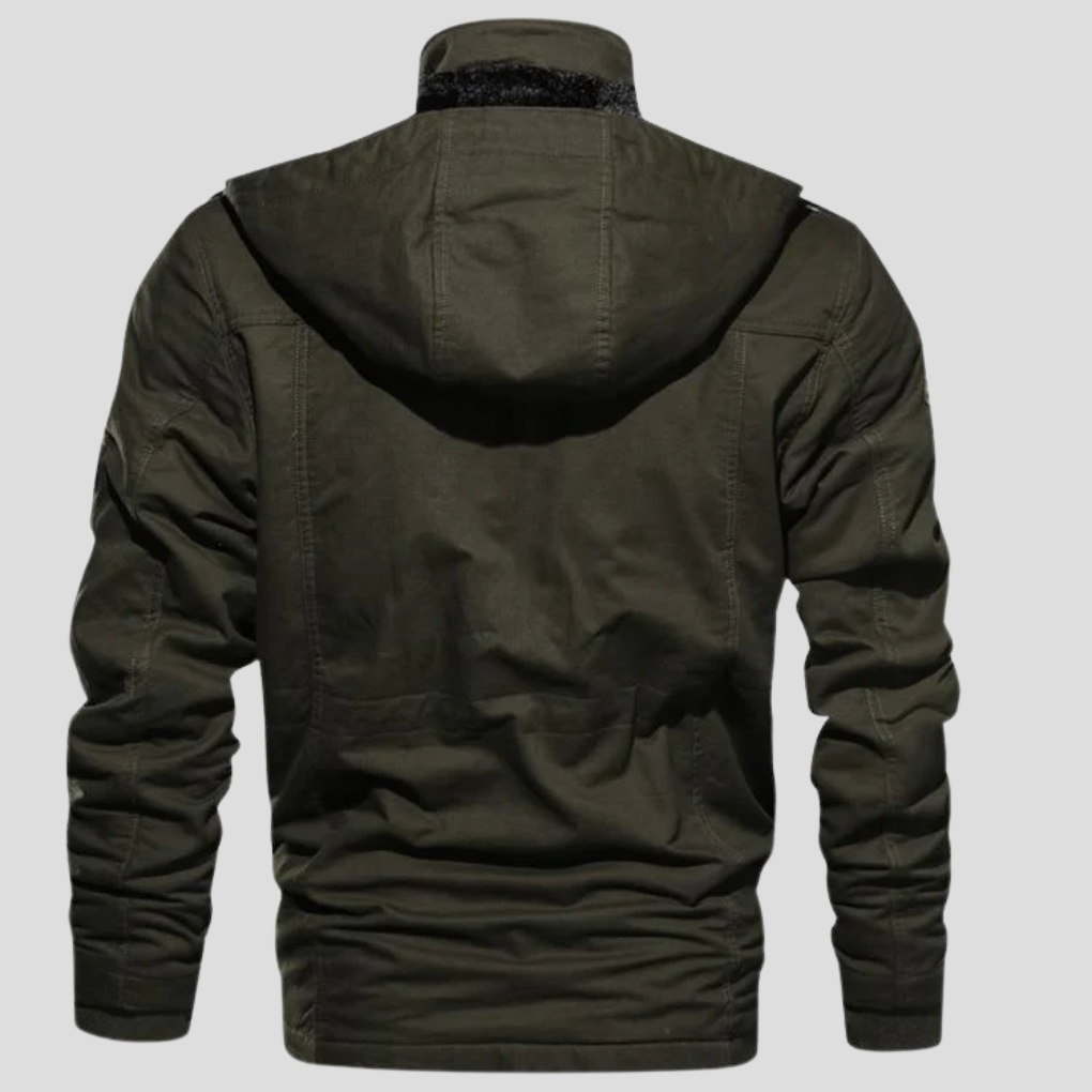 Warm Hooded Winter Jacket for Men