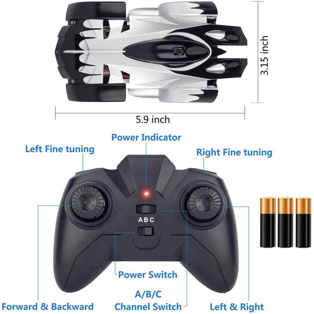 Wall Climbing RC Car with Remote Control Car for Kids