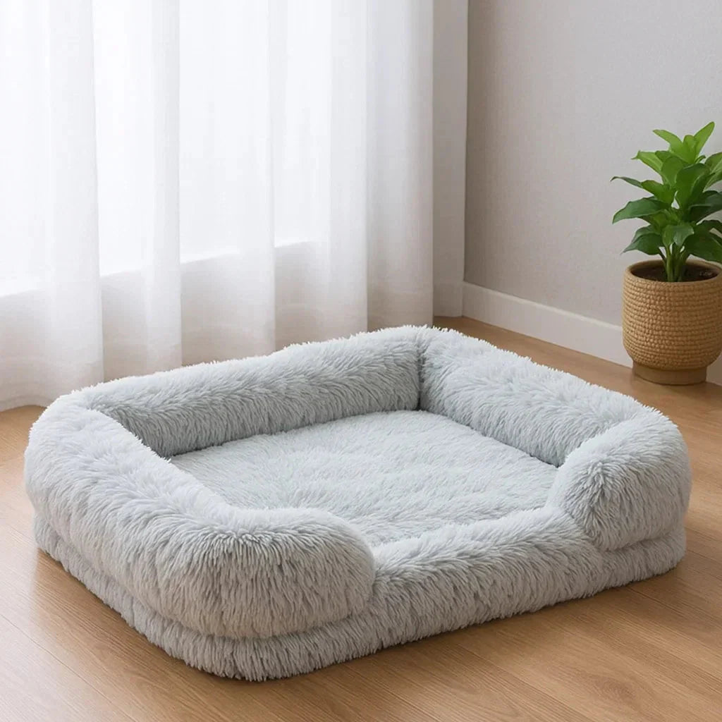 Orthopedic Dog Bed with Raised Edges
