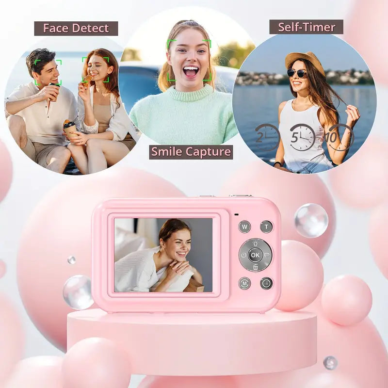 Compact Digital Camera with 44MP Zoom