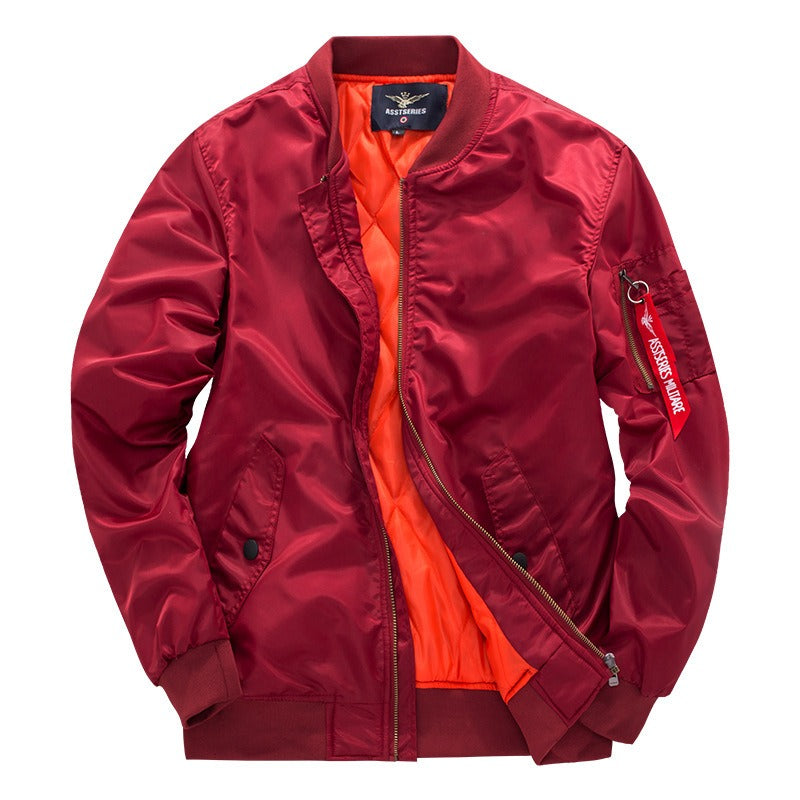 Men's Classic Bomber Jacket for Everyday Style
