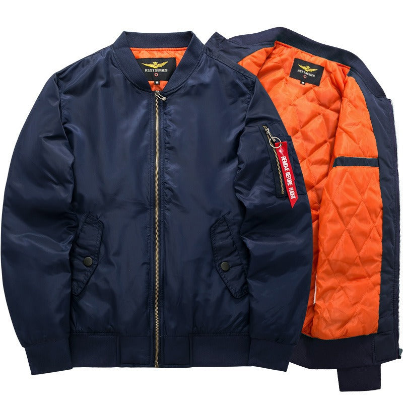 Men's Classic Bomber Jacket for Everyday Style