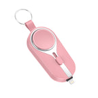 Mini Keychain Power Bank with Built In Cable